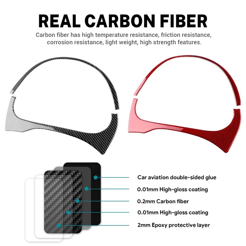 Real Soft Carbon Fiber lnstrument Sticker For Renault Fluence Megane RS 2009 2010 2011 2012 2013 2014 2015 LHD RHD Accessories