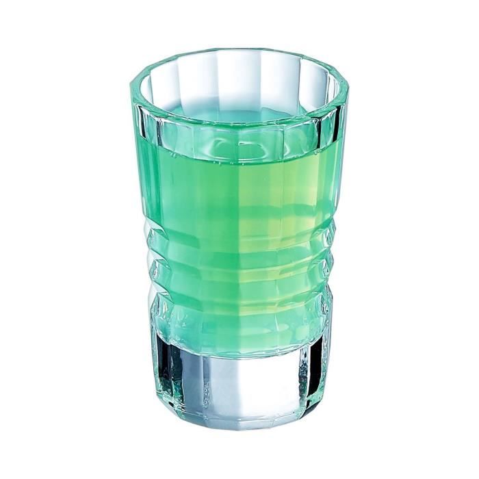 Shooters Vintage 6cl Architecte - Cristal d'Arques - Kwarx Au Design Vintage Cristal Look
