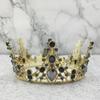Retro Black Baroque Crown for Cake Decoration