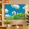 5D Diamond Painting Howl's Moving Castle DIY Full Drill Diamond Art Kit Home Decoration