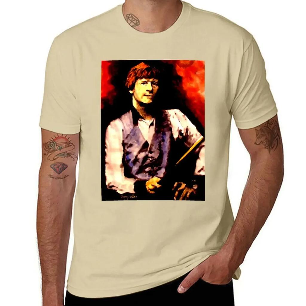 Alex Higgins Snooker Art Northern Irish Tshirt Quick Drying Plain Unisexs Tshirt
