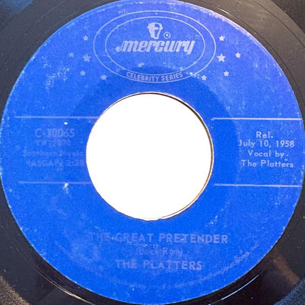 

7inch Record PLATTERS The Great Pretender Only You And C30065 Mercury US SoulFunk Used