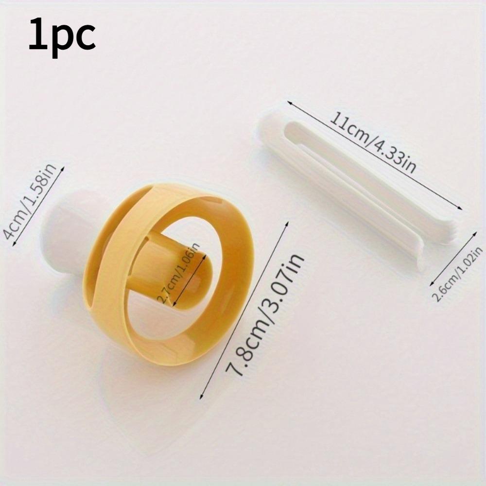 1pc Plastic Donut Cutter Set With Dipping Plier, Non-Stick DIY Doughnut Baking Tools For Home Use