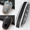 Soft Tpu Car Remote Key Case Cover Shell Fob For Ssangyong Rexton Y400 Y450 G4 5 Buttons Protector Keyless Keychain Accessories