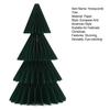 Honeycomb Christmas Tree 3D Honeycomb Table Centerpiece Folding Paper Christmas Tree Ornament for Winter Home Xmas Party Decoration