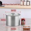 304 Stainless Steel Lidded Seasoning Container