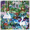 Puzzle carré - BRAND - DUCKS IN THE CLEARING - 1000 pièces - 58,5 x 58,5 cm - 90% carton recyclé