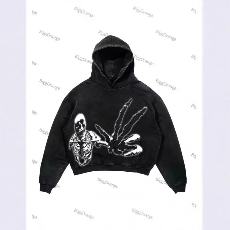 Y2K Streetwear Hoodie Men Women 3D Printed Fleece Pullover Oversized Casual Sweatshirt 2026 Collection