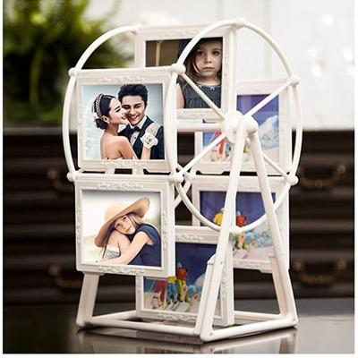 Lightweight Rotating Windmill Photo Frame Stable DIY Picture Frame Living Room