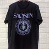 SAOSIN Band Geschenk für Fan Schwarzes Baumwoll T-Shirt Größe S-5XL Unisex