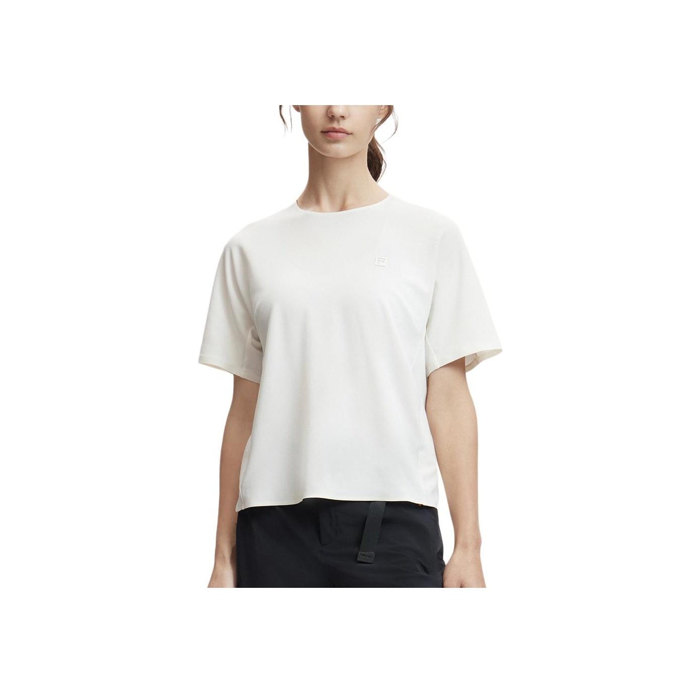 

FILA Explore Outdoor Quick-Dry Breathable Sports T-Shirt Women Tops Snow-White A11W427113F-WT M