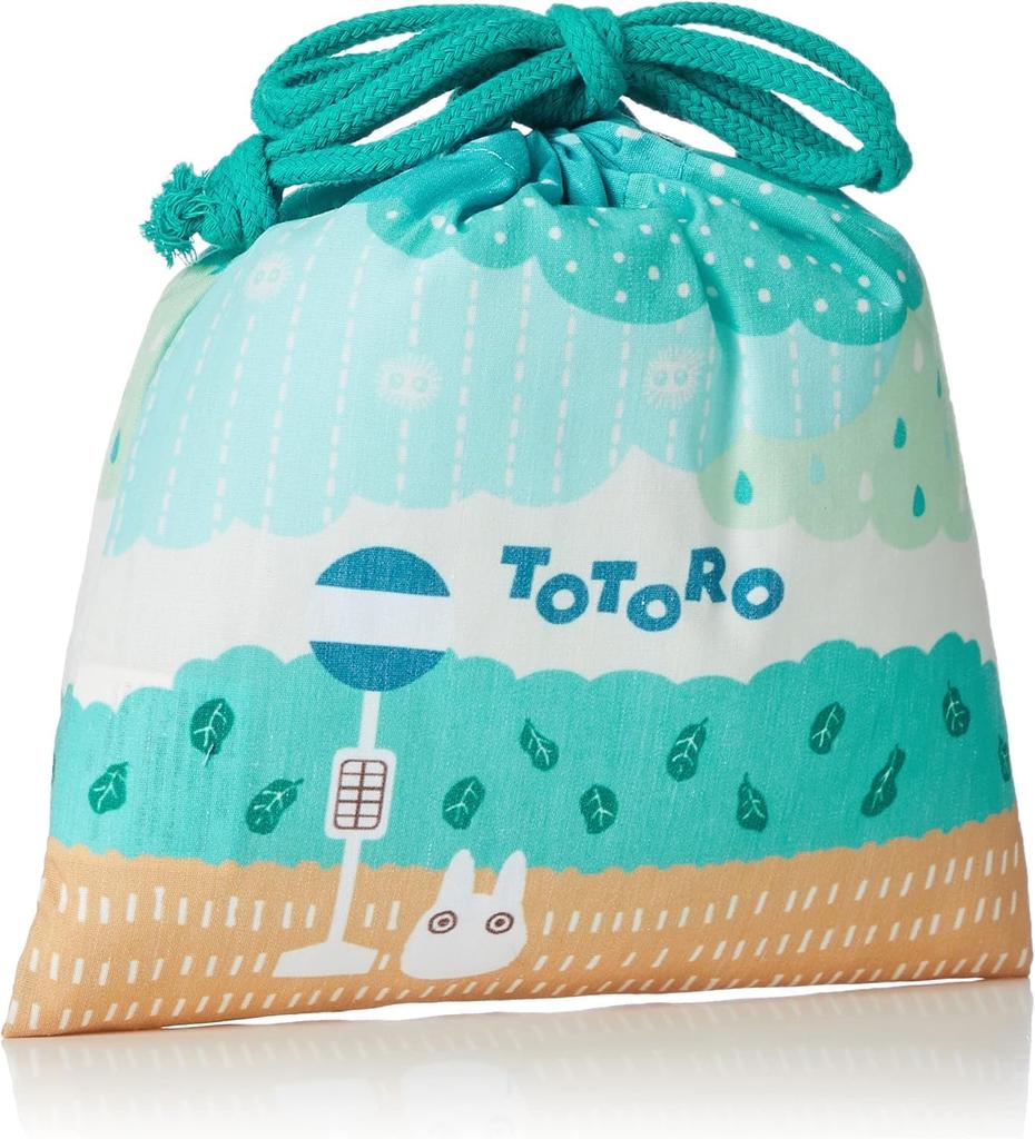Marushin School Lunch Cup Drawstring My Neighbor Totoro Drizzling Rain for Boys and and Elementary School Entrance Character 1025008000 Bag, Holder,