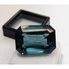 Emerald Cut Natural Teal Blue Tourmaline For 42+ Ct Stunning Loose Gemstone