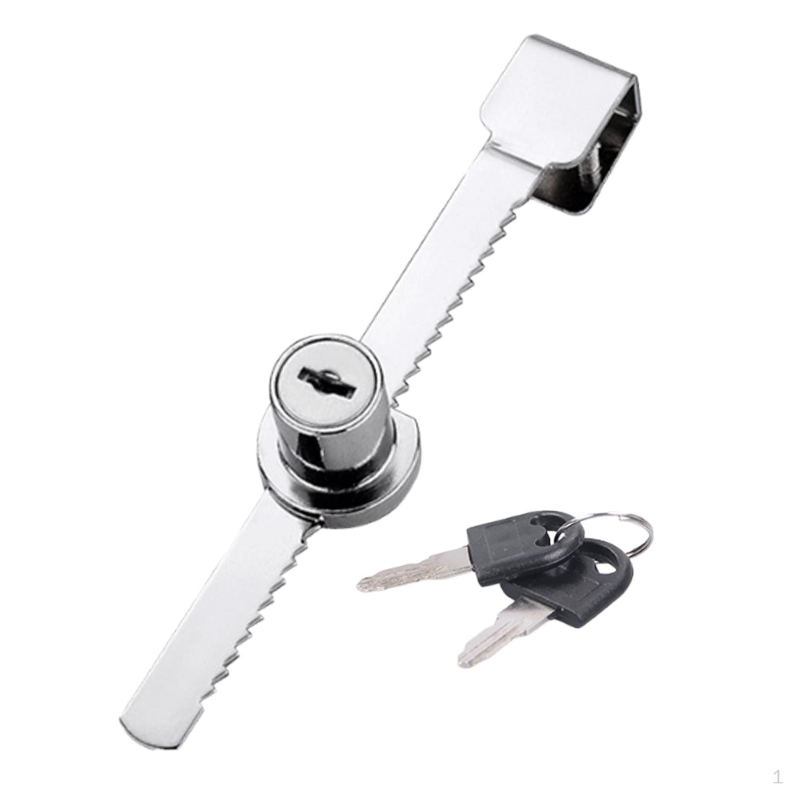 

Display Housing Locking with Sliding Glass Door Lock 2 Single Keys for Stores 328 Type