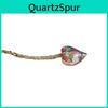 Trendy Geometric Glass Necklace For Women Stylish And Unique Fashion Jewelry Ideal For Gifts