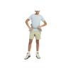 Nike Sportswear Solid Color Crew Neck Casual Pullover Short Sleeve T-Shirt Kids Tops Light-Blue AR5254-440
