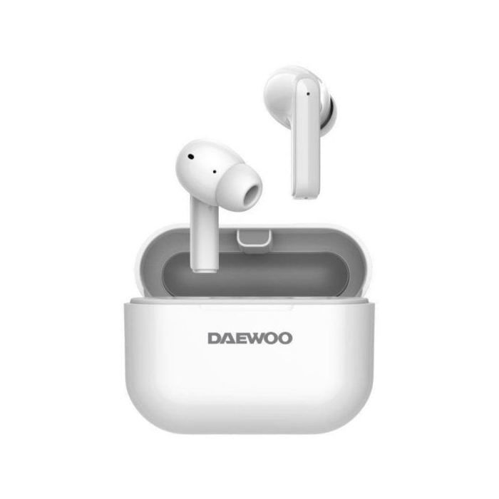 Daewoo Tws In Ear DW2002 Bezdrátová sluchátka s nabíjecím pouzdrem Bílá