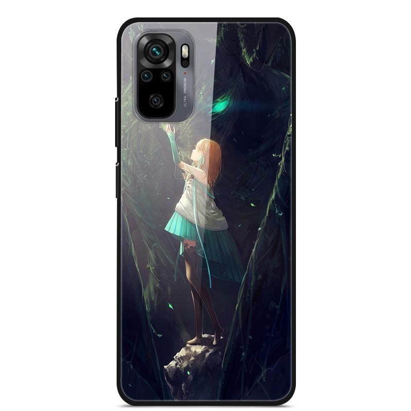 Tempered Glass Case For Xiaomi Redmi Note10 Pro Case Glass Back Cover For Xiaomi Redmi Note 10 10Pro Max Case Note10 5G Shell