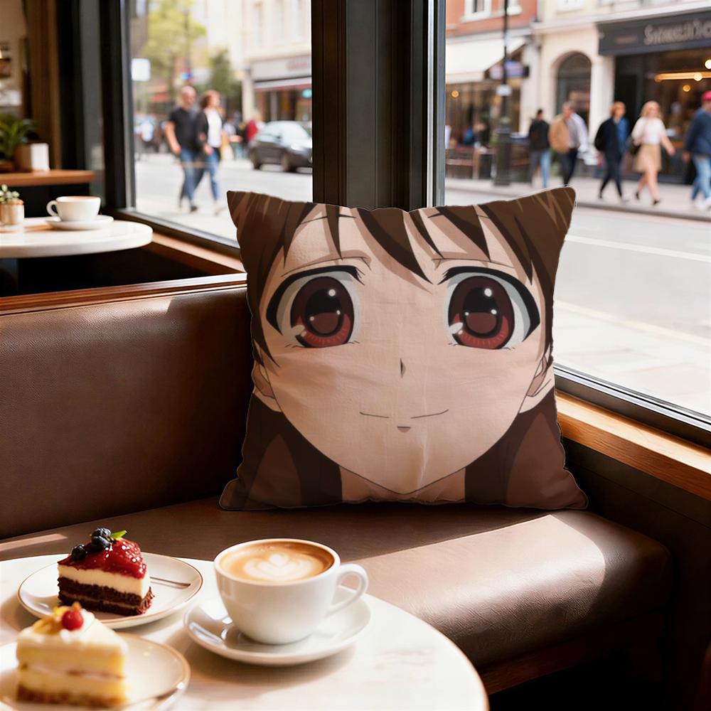 anime Glasslip Cushion Cover Decorative Cushion Cushions Covers Cover Sofa x Pillow Piece x x Pillowcase