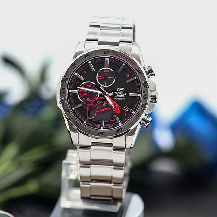 CASIO Men EDIFICE Black Watch EQB-1000XYD-1APR