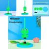 Magnet Bouncing Frog Experimental Assembly Material Set Children Puzzle Toy For Educational Play