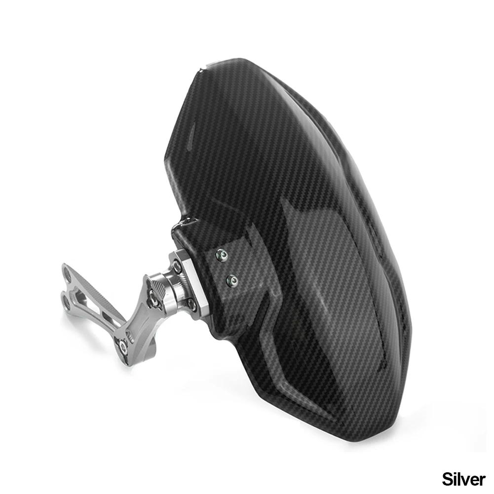 

Для Monkey M3 M5 Maverick U1 N1s 1 шт., брызговик для мотоцикла, удлинитель заднего крыла, брызговик с ЧПУ, алюминиевые детали без кронштейна серебряный