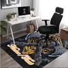 1PC Custom Name Axes Shield Theme Floor Mat Ideal for Living Room, Game Rooms, Office, Bedroom,Floor Mat Playful Design