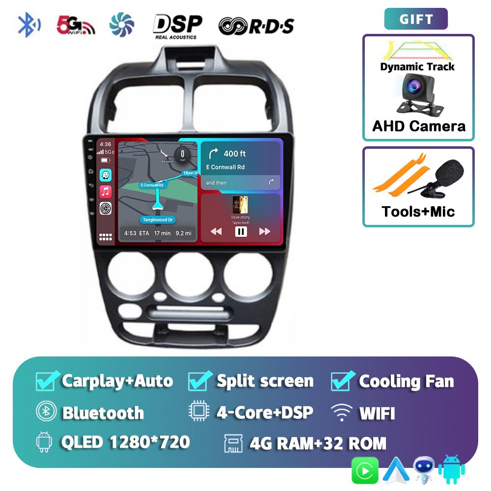 Android 14 Carplay Auto Car Radio For Hyundai Verna Accent 1999- 2011 2012 GPS Multimedia Player Stereo Head Unit 4G+WiFi BT DSP