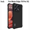 For Moto Edge 70 Pro Pro+ Plus 5G Phone Case IMAK Shock-resistant Matte Soft Case