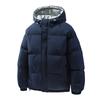 Men's And Women's Solid-color Casual Down Cotton-padded Jackets, Men's Bread Jackets With Fleece And Thickened Hooded Jackets
