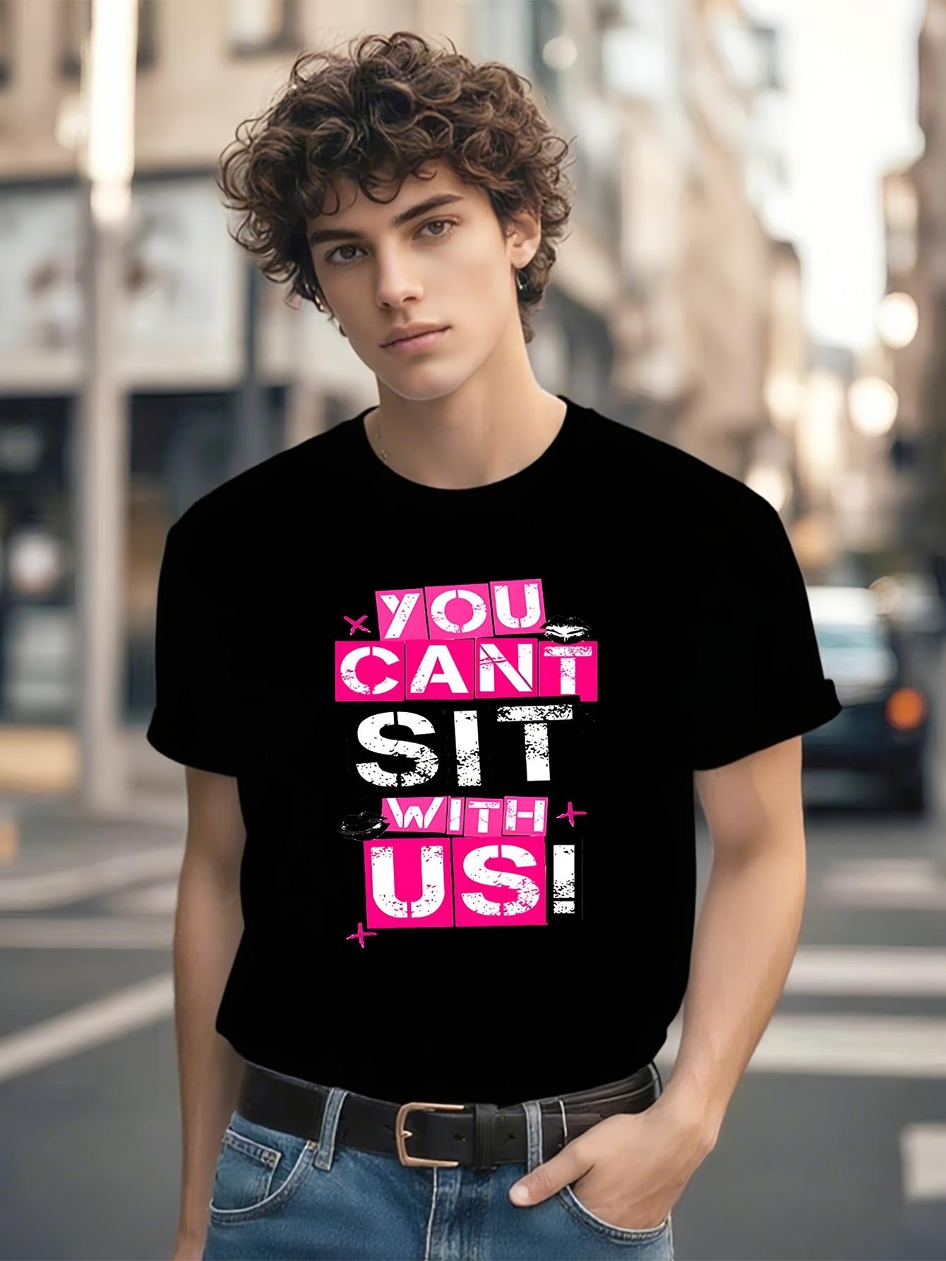 You Cant Sit with Us Graphic Tshirt Graphic Tshirt - Bold... L