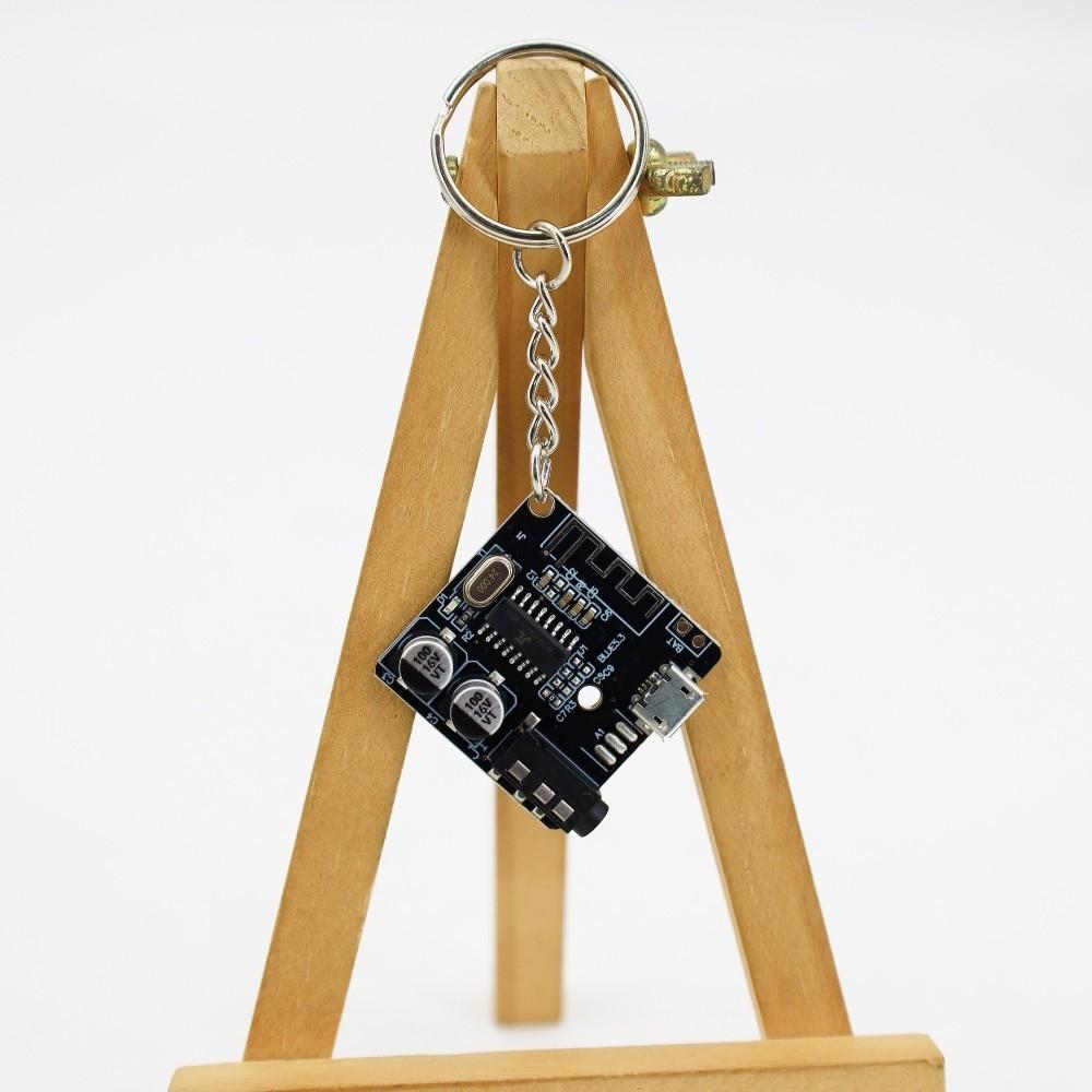 Personalized Electronic Component Key Fob Real PCB Tech Inspired Bag Keychain Fashion Accessories