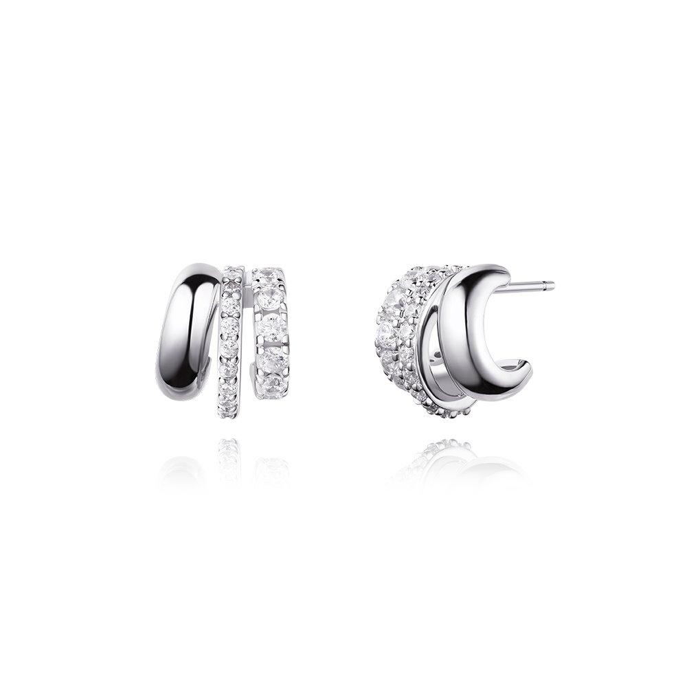 [Stonehenge] Silver Earrings Sa25B31J