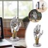 Sensory Toy Simulated Robot Hand Sculpture Model Mechanical Hand Staute  Halloween Holiday
