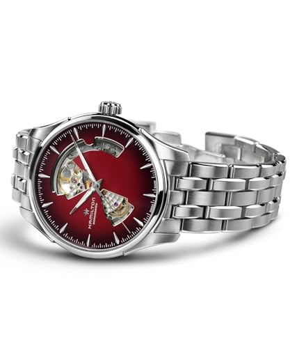 Hamilton Jazzmaster Skeleton Mechanical Automatic Wristwatch H32675170 Gentleman Genuine Guarantee