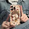 Autumn Cute Hedgehog Design Clear Phone Case For Samsung Galaxy S25 S24 Ultra S23 FE S22 Plus A16 A36 A56 A55 A54 A53 A35 Cover