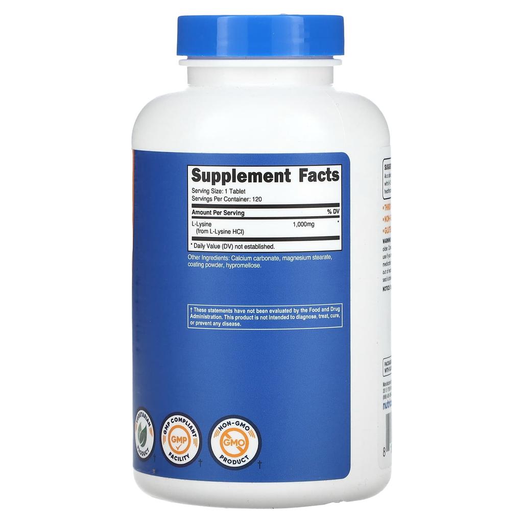 L-Lysin, 1.000 mg, 120 Tabletten