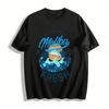 U.S. California Malibu Surf Team Fresh Graphic Casual Tee Pure Cotton T-shirt