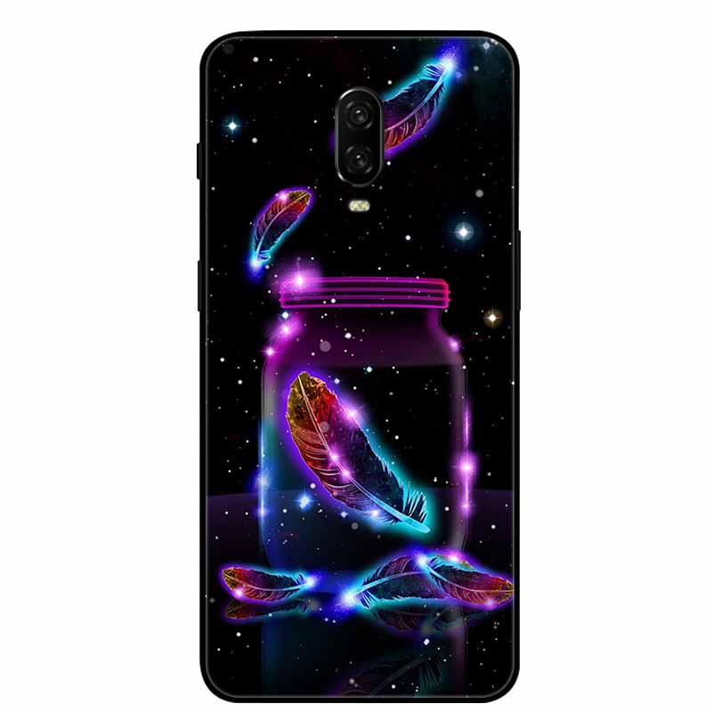 For Oneplus 6T Case Silicone Lovely TPU Soft Phone Cover for One Plus 6 6T Protective Back Shells oneplus6T Cute Cats Funda Capa