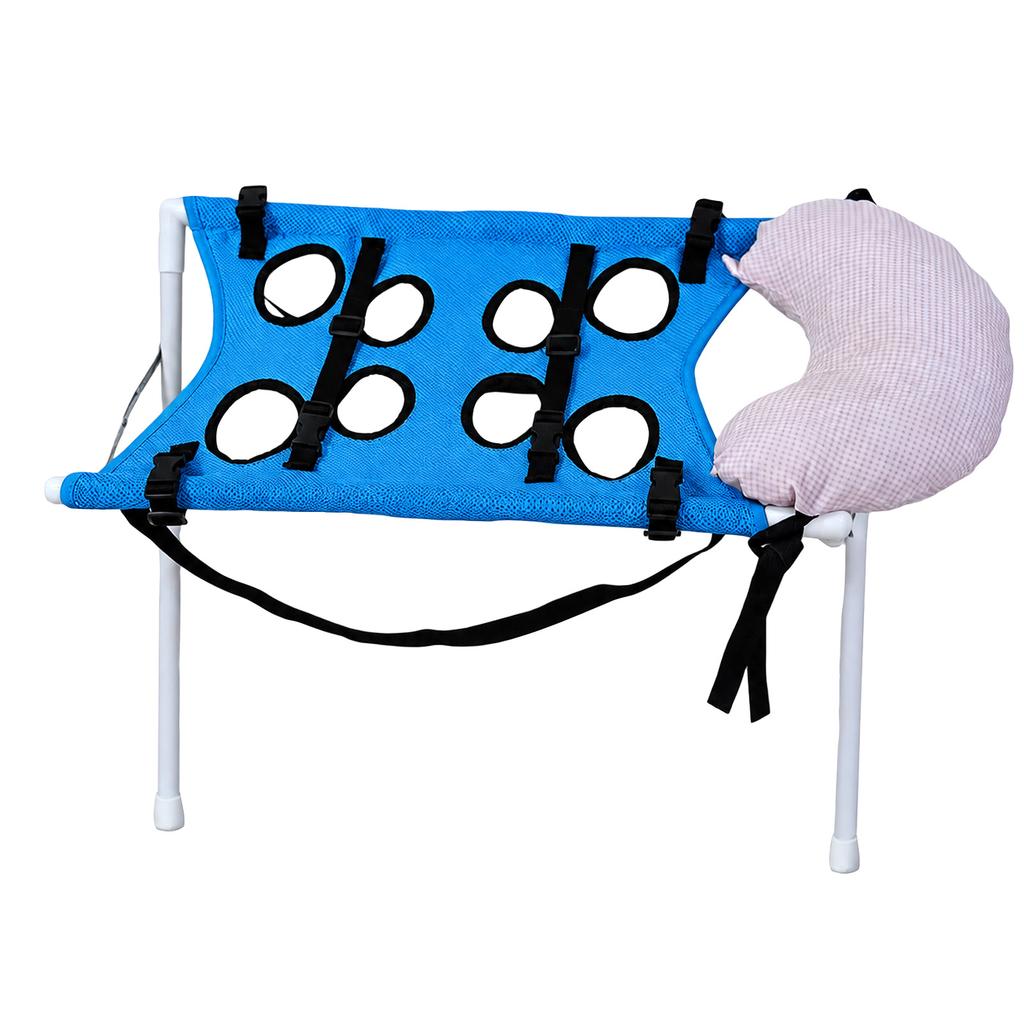 Detachable pet bathing and grooming with pillow (pillow color is random)