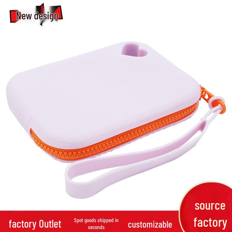 Silicone Coin Purse & Waterproof Storage Bag for Card, Key, or Pet Snacks