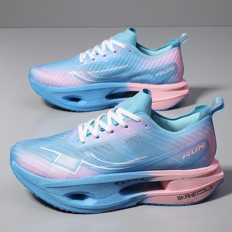 2025 New Ultra-light Wear-resistant Non-slip Real Explosive Sports Shoes Men's and Women's Versatile Shock-absorbing Rebound Breathable Carbon Boar