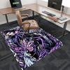 1pc Anime Cartoon Design Gintama Chair Mat - Office Desk Rug, Non-Slip Carpet for Home Decor, Suitable for All Seasons, Ideal Gift for Anime Lovers.U0