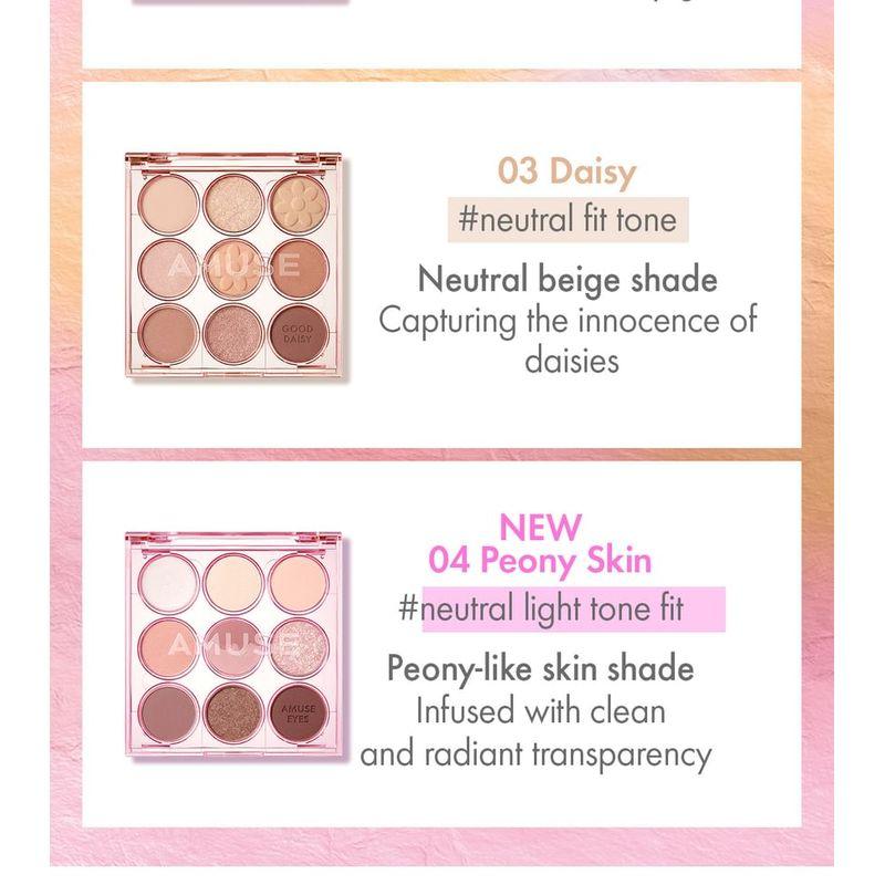 AMUSE - Eye Color Palette - 3 Types
