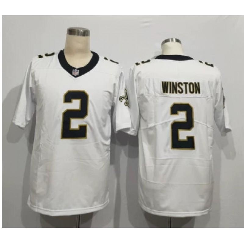 New Orleans Saints NFL Football Jersey Kamara 41 Winston 4 Carr Cotton Sports Fan Apparel Men Women