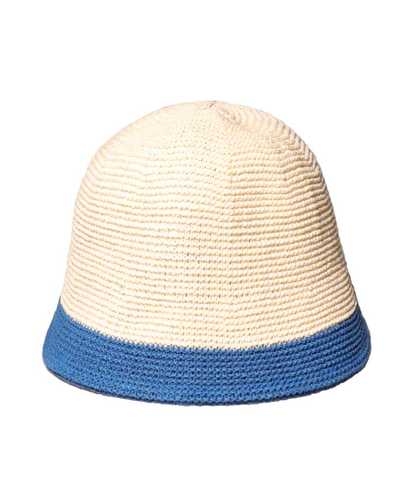Seullipiseullib Brisbane White/Blue Bucket Hat