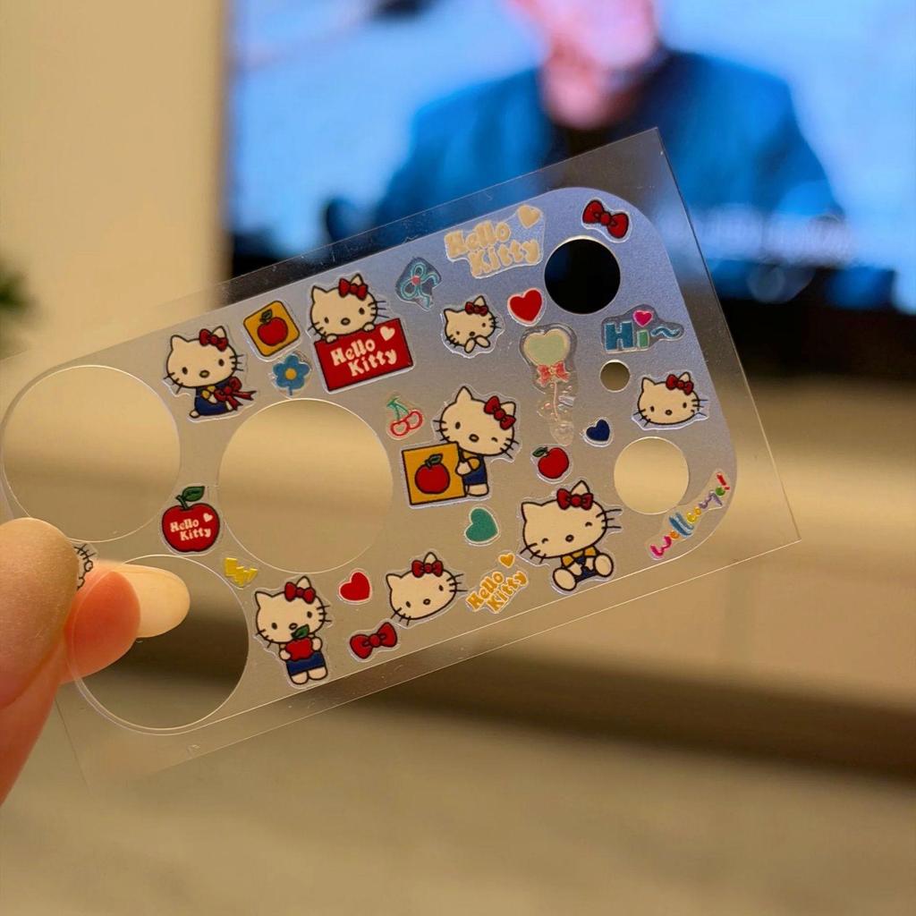IPhone 17 Pro Max Süßer Katzen-Linsen-Aufkleber - DIY Klebe-Dekoration Heißer Artikel