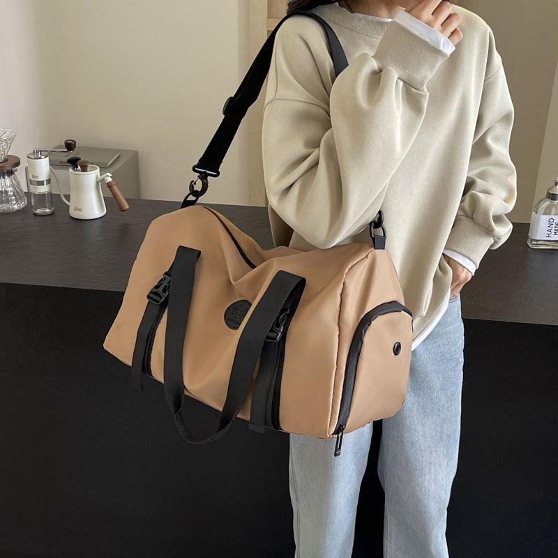 Short-distance travel bag Large capacity dry and wet separation sports fitness bag Premium sense travel business travel simple luggage