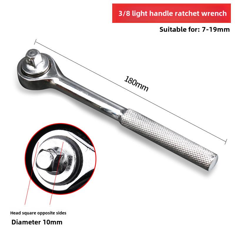 Fly Ratchet Wrench Set: Large, Medium, Small - 24T Straight, 72T Bent, Quick Release, Reversible, Auto Repair Tools