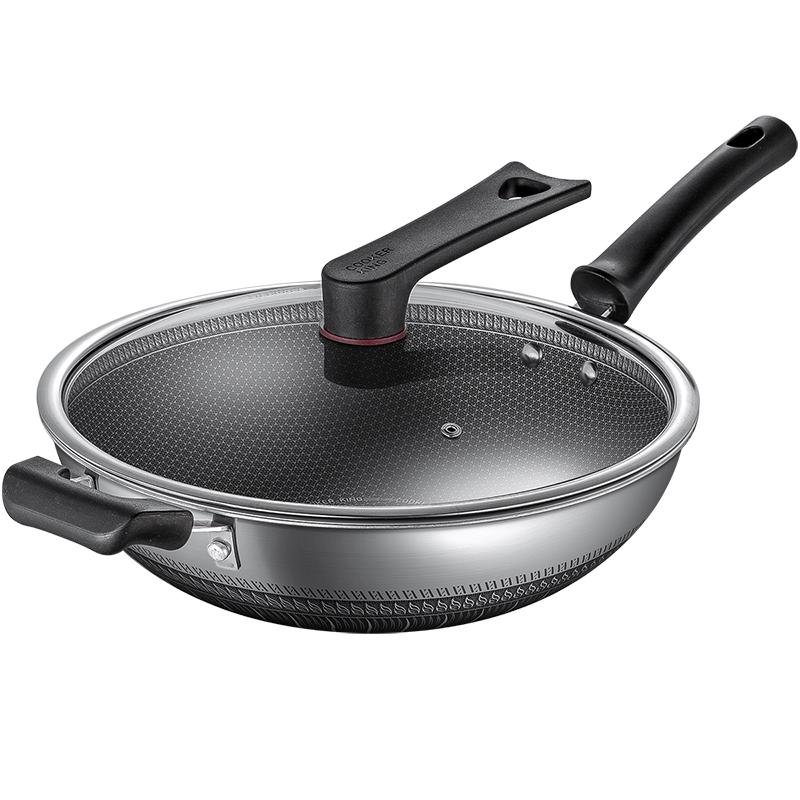 Chuada Huang 316 Stainless Steel Non-stick Wok